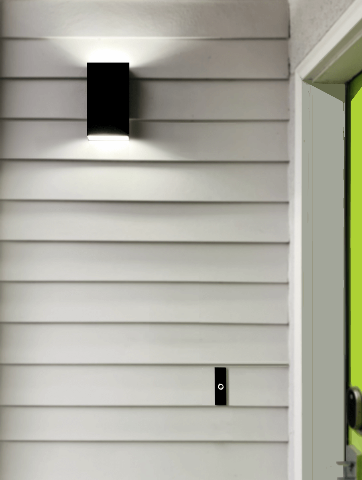 Modern LED Doorbell for Multi Level Apartment, Triplex, Duplex